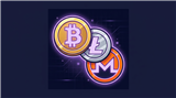 Multiple cryptocurrency payment options including XMR BTC LTC